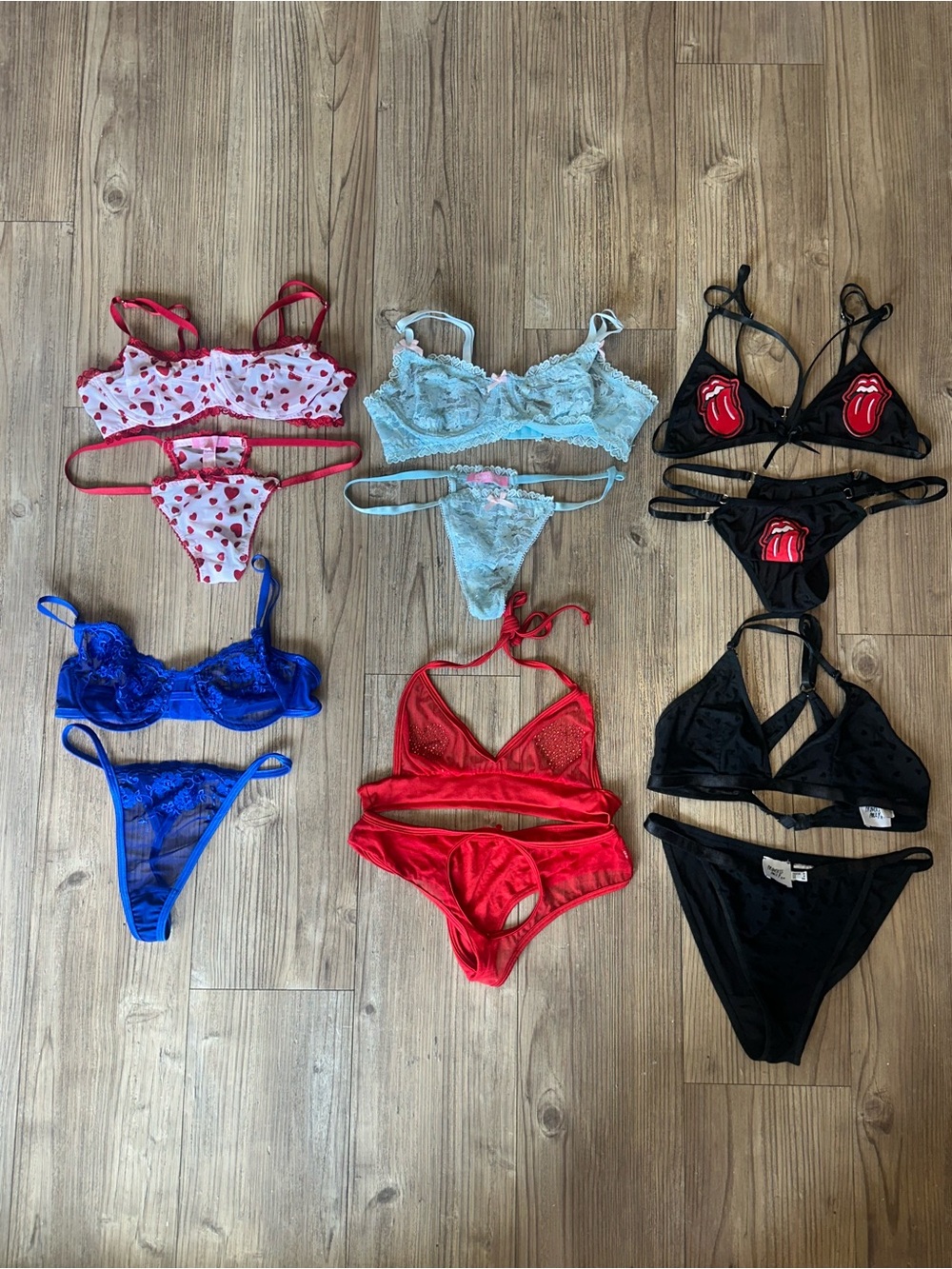 Mixed Lingerie Set Bundle - Multi Color